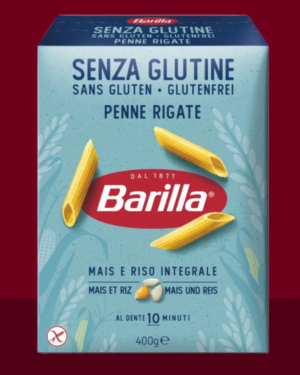 Barilla Senza Glutine Penne Rigate gluténmentes tészta (400g)