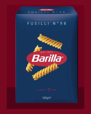 Barilla Fusilli n.98 durum száraztészta (500g)